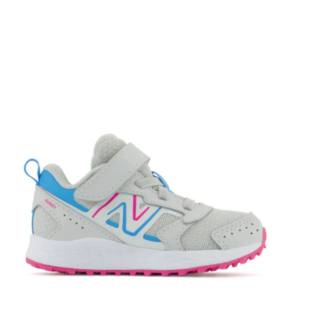 New Balance Fresh Foam 650 IT650GP1 Toddler US 9 Gray Lifestyle Shoes RHS8398